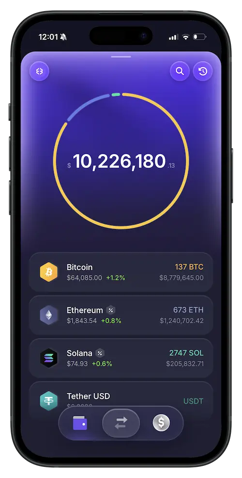 Exodus wallet demo