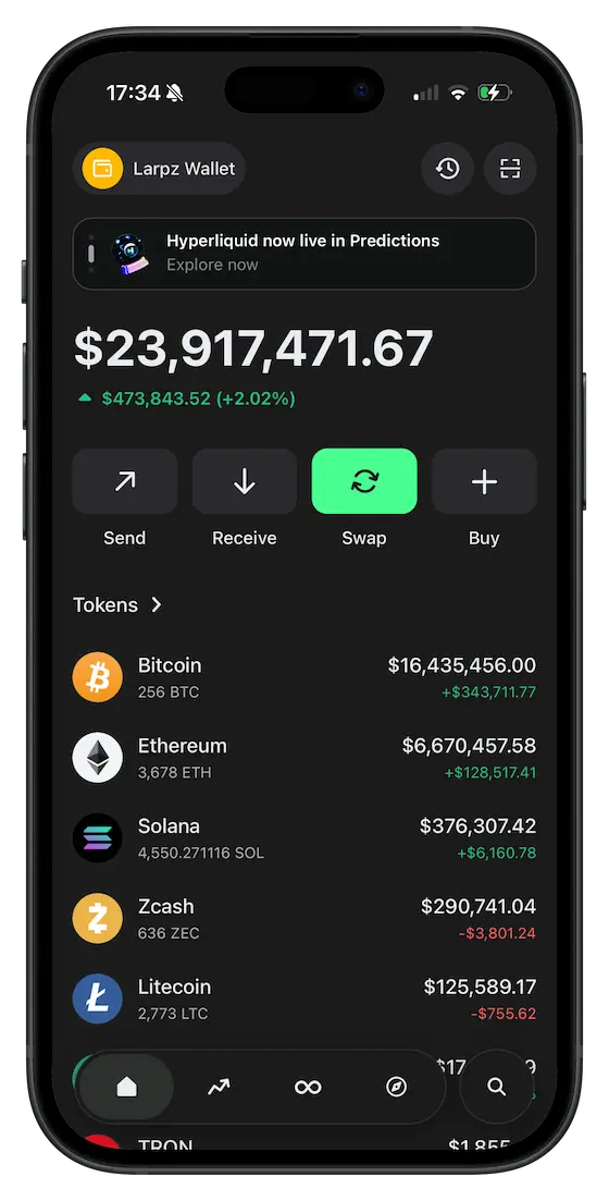 Trust Wallet demo